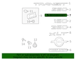 Ford Genuine Explorer Transit Ecoboost Rear Left Door Emblem 2012-25 BB5Z784252C. Fixed Price $7.00.