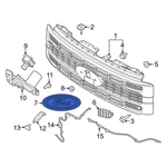 Ford F-250 Super Duty 2023-2026 PC3Z8213F Front Grille Emblem. Fixed Price $128.52.