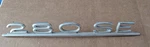 Mercedes W111 Coupe Cabriolet W108 Sedan 280SE Trunk Emblem Badge 1088170315. Fixed Price $24.95.