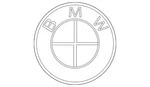 Genuine Bmw Nameplate 51-14-5-A63-D36. Fixed Price $63.47.