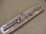 1965 Chrysler Newport Nameplate Emblem Medallion Nos Mopar #2526510 Chryco. Fixed Price $195.00.