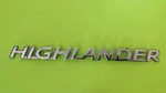 14 17 19 Toyota Highlander Tailgate Chrome Emblem 75442 0E050. Fixed Price $19.50.