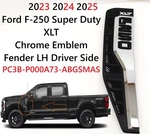 New Oem 2023-2025 Ford F250 Super Duty Xlt Fender Emblem Left Side PC3BP000A73AB. Fixed Price $65.00.