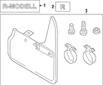 Genuine Volkswagen Nameplate 5H0-853-688-AD-BOP. Fixed Price $51.48.