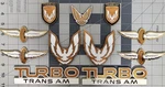1989 Pontiac Turbo Trans Am Original Emblem Kit 20TH Anniversary. Fixed Price $499.99.