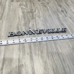 Vtg 1971 72 Pontiac Bonneville Car Vehicle Emblem Badge Script 9614533. Fixed Price $33.99.