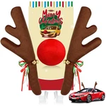 Hydencamm Reindeer Antlers For Cars, Decor 15.5 Inches, Brown. Fixed Price $17.84.