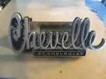 Gm 1974 1975 Used Oem Chevrolet Chevy Chevelle Emblem Fender Part # 9728248. Fixed Price $20.00.