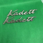 Opel Kadett 1965-1973 Side Front Fender Emblems Set Of 2 5-7/8'' Oem. Fixed Price $20.00.