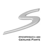 Porsche Cayman Emblem "s" (satin Aluminum Finish) Genuine 98755924500. Fixed Price $69.95.