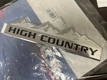New Gm Oem High Country Door Tailgate Emblem 14-18 Silverado 84682629. Fixed Price $50.00.