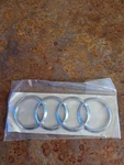 Audi Emblem Silver Brand New Oem (4H0853742A2ZZ). Fixed Price $65.00.