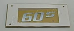 Genuine New Vw Beetle 13-18 Front Side Fender 60S Lettering Chrome Left. Fixed Price $68.03.