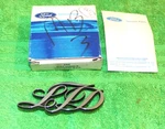 1975 1976 1977 1978 Ford Nos 'ltd' Door Inside Trim Panel Emblem Ornament. Fixed Price $49.00.