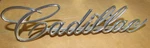 1969 1970 Cadillac Front Grille Script Emblem 6-1/2" Inches 1485411. Fixed Price $81.99.