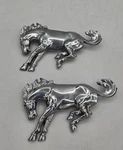Oem Vintage Ford Bronco Bucking Horse Emblems. Fixed Price $42.00.