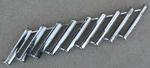 Ford Thunderbird Right Fender Hash Mark Driver Side Metal Emblem Trim 1955-1957. Fixed Price $75.00.