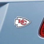 Fanmats 22572 Kansas City Chiefs 3D Color Metal Emblem. Fixed Price $13.70.