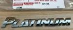 Genuine Toyota Platinum Chrome Emblems 75442-0C010 Oem New! Will Fit Any Model. Fixed Price $32.88.