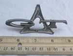 Vintage 1963 Dodge Dart Gt Fender Emblem Oem 2255116 Mopar !. Fixed Price $25.95.