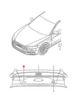 Genuine Audi A7 Sportback 4KA Inscription 4G8853741AT94. Fixed Price $60.55.