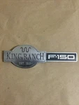 2004-2008 Ford F-150 King Ranch Tailgate Emblem / Badge Oem (1L34-16B114-AAW). Fixed Price $24.99.