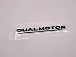 Tesla Dual Motor Emblem Matte Black Model 3 & Y Rear Lid Trunk Logo Badge. Fixed Price $18.99.