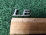 Genuine Toyota Camry "le" Emblem Used 2002-2006 Rear 75443-AA100 3S6. Fixed Price $14.99.