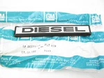 New - Oem Gm 20379697 Rear End Tail Gate Diesel Name Plate Badge. Fixed Price $15.29.