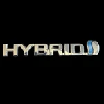 Toyota Hybrid Fender Emblem Badge Factory Genuine R343 Used 5.25". Fixed Price $9.97.