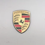 Porsche 911 Boxster Cayenne Hood Emblem Crest Badge Oem 99655921100. Fixed Price $80.25.