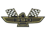 390 Eagle Emblem Gold Plating Black-and-white Flags Galaxie Fairlane New. Fixed Price $55.00.