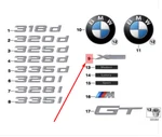 Bmw Series Gran Turismo F34 Boot Lid X-drive Emblem Badge 51147351972. Fixed Price $143.14.
