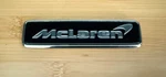 Mclaren Front Hood Emblem Badge Oem 570S 570GT 600LT 720S 765LT Chrome And Black. Fixed Price $150.00.