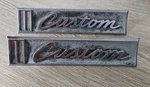 1967 1968 Chevy Chevrolet Truck Door Emblem Custom Oem Set Pair. Fixed Price $49.90.