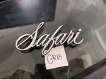 Vintage 1971-75 Pontiac Safari Rear Tailgate Metal Emblem Oem 9655389 Gm. Fixed Price $19.99.