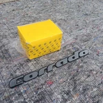Vw Corrado Rear Script Badge Black Nos Genuine VR6 16V 8V G60 535853687. Fixed Price $107.65.