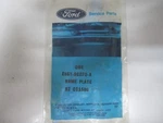 84-87 Mercury Topaz Adhesive Nameplate Script Nos E66Y-8C270-A. Fixed Price $24.99.