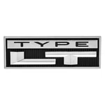 Oer 9630078 "type Lt" Chrome/black Sail Panel/rear Emblem. Fixed Price $57.10.