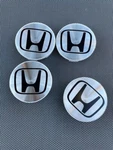 Honda Set Of 4 Silver Metallic 69 MM/2.72IN Wheel Center Caps - Fits Most Models. Fixed Price $17.92.