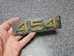 Chevrolet Truck 454 Grill Emblem Gm # 343992 1975-1979 76 77 78 Squarebody. Fixed Price $30.00.
