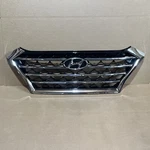 New 2019-2021 Hyundai Tucson Front Bumper Upper Grille Assembly W/ Emblem. Fixed Price $289.40.