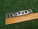 2004-2011 Mazda RX-8 Rear Trunk Lid Chrome Emblem Nameplate Oem F15151710B 3S2. Fixed Price $18.99.