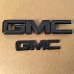 2015-2020 Kit Oem Grille & Rear Gmc Emblem Badge For Yukon / Xl Gloss Black. Fixed Price $94.61.