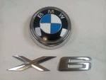 2008-2014 Bmw E71 E72 X6 Rear Trunk Lid Hatch Emblem Logo Badge Symbol Set Oem. Fixed Price $55.00.