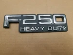 Ford Oem 1992-1997 F250 Heavy Duty Fender Emblem Badge Logo Name F7TB-16B114-BA. Fixed Price $24.99.