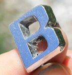 Oem Vintage Oldsmobile Chrome Block Letter "b" Emblem. Fixed Price $29.99.