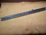 Vintage 1964 1965 Amc American Rambler Trunk Emblem. Fixed Price $20.00.