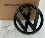Oem Vw Front Grille Emblem Gloss Black Golf Gti Sportwagen Alltrack MK7 2015-17. Fixed Price $37.95.