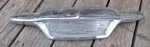 1955 Chevrolet Pickup Panel Truck Hood Emblem 3711969-C-2 Oem Patina Wall Art. Fixed Price $49.00.